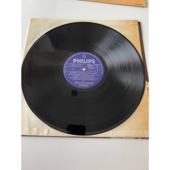 Paco De Lucia LP El Duende Flamenco / En Hispanoamérica Vol II Algeciras VG+ - Picture 4 of 11